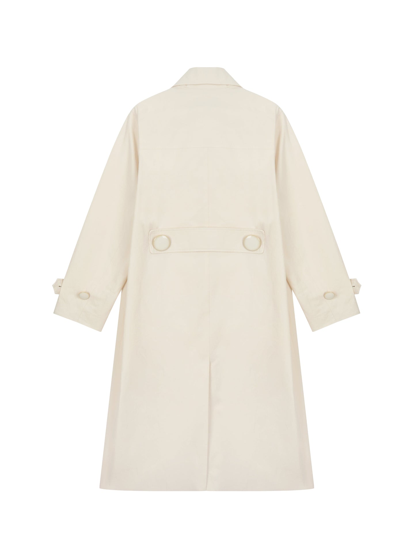 Cloudy Vintage Coat-mesh blanca-APOC STORE