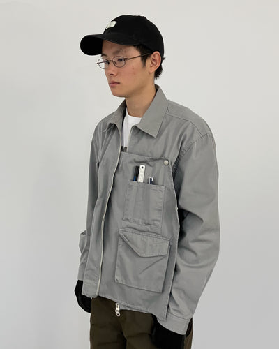 HIDDEN UTILITY PANEL JACKET GRAY-EGNARTS-APOC STORE