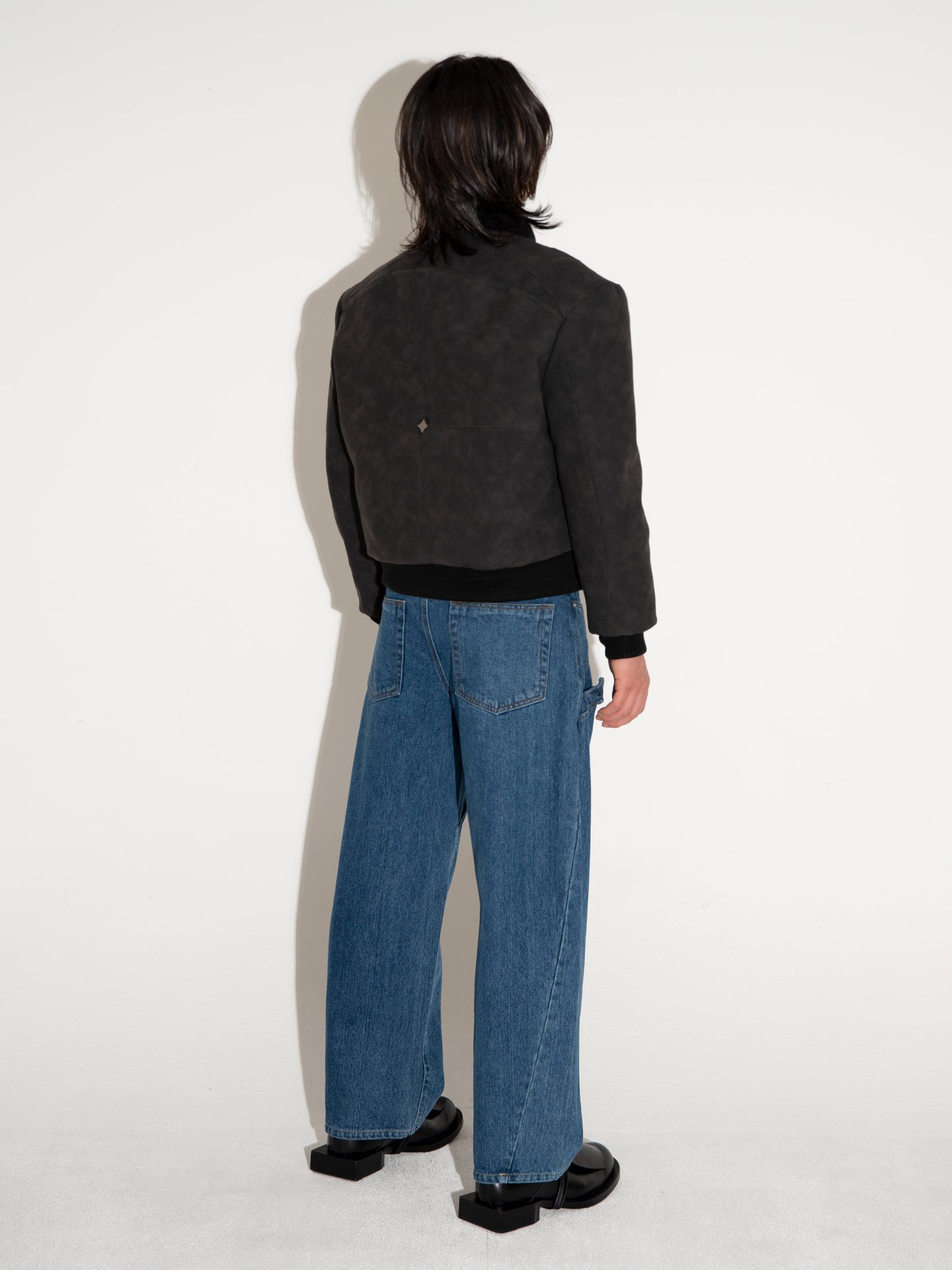 Debossed Bomber Black-Woojun Jang-APOC STORE