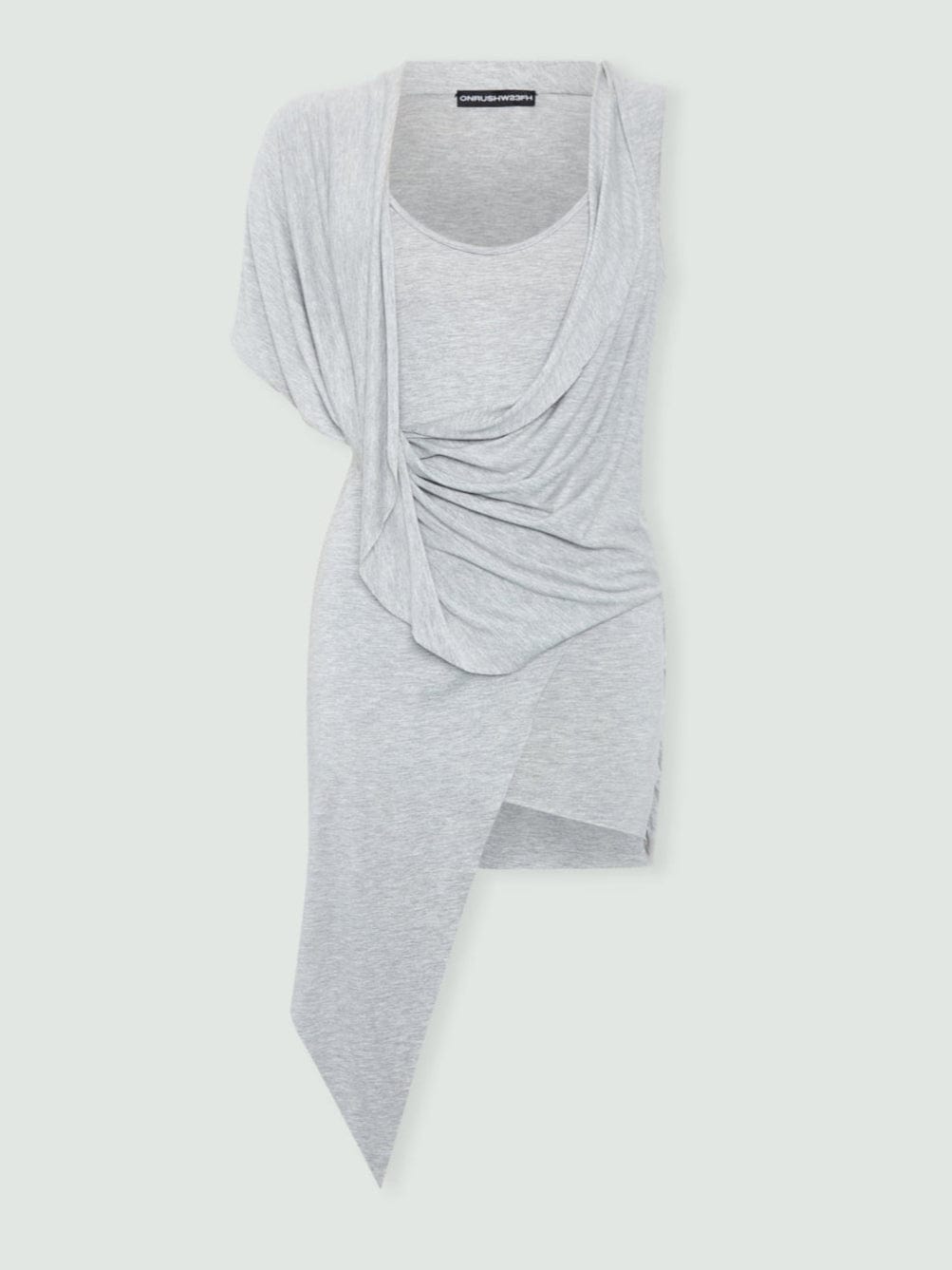 Drape Dress-Onrushw23fh-APOC STORE