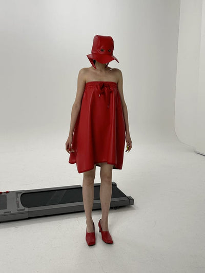 Cowboy mask Carmine Red-Sung Ju-APOC STORE