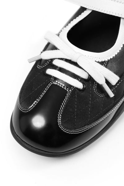 GO VACAY - Sports Mary Jane Black-EMPTY BEHAVIOR-APOC STORE