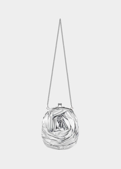 ROSE DISCORD CHAIN BAG SILVER-SAENGIN STUDIOS-APOC STORE