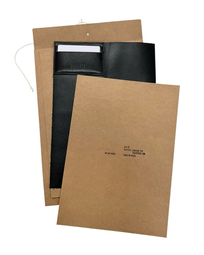 A4 Wallet (Black)-EGNARTS-APOC STORE