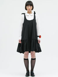 RIBBON MINI BALLOON DRESS-SAENGIN STUDIOS-APOC STORE