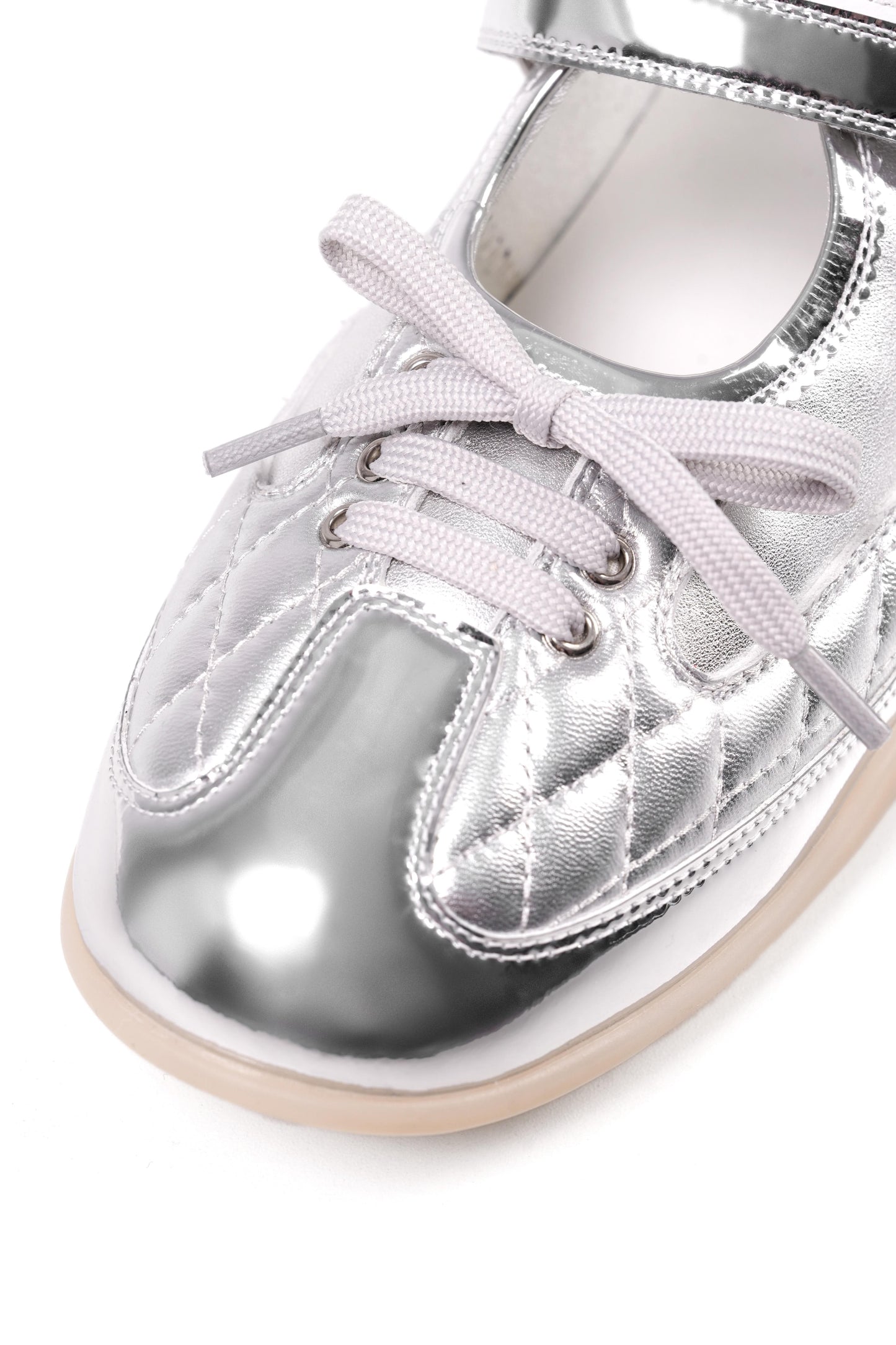 GO VACAY - Sports Mary Jane Silver-EMPTY BEHAVIOR-APOC STORE