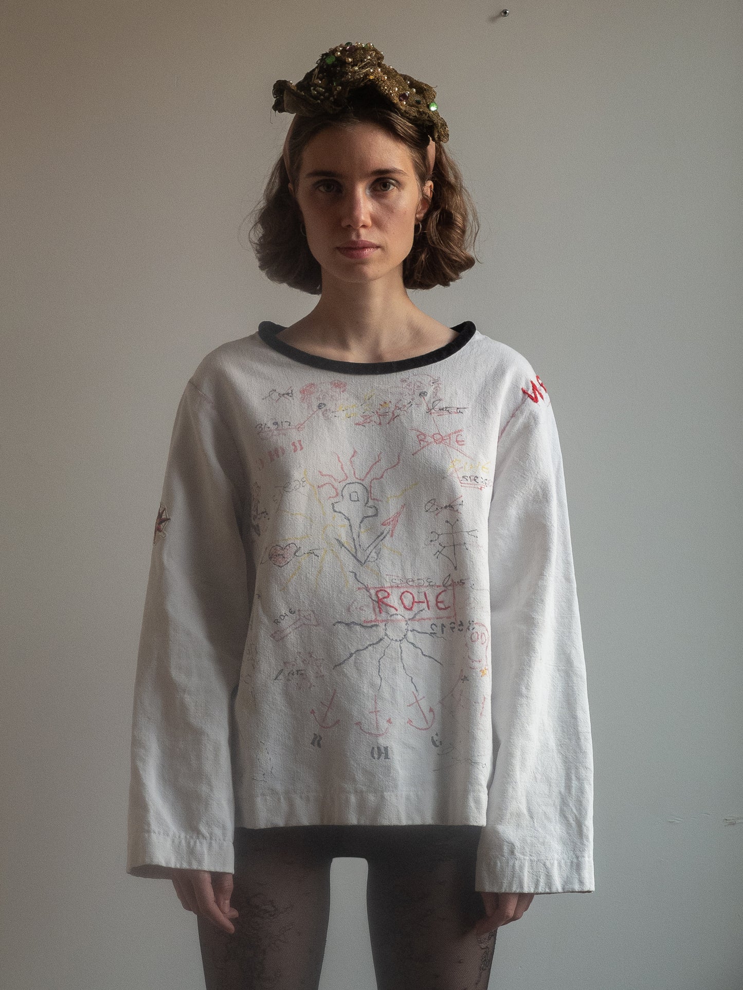 Canvas Long Sleeve Top-Polyhedron-APOC STORE