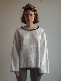 Canvas Long Sleeve Top-Polyhedron-APOC STORE