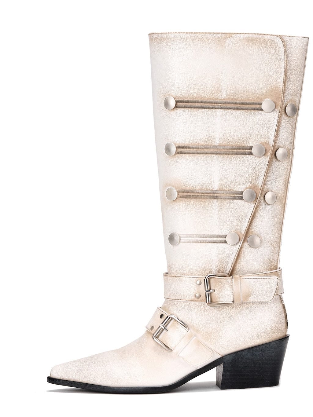 Napoleon Western Boots White-EMPTY BEHAVIOR-APOC STORE