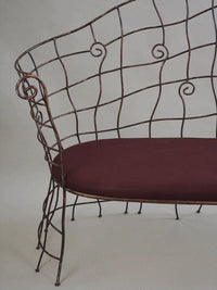 Scrollwork Iron Bench-Myakin-APOC STORE