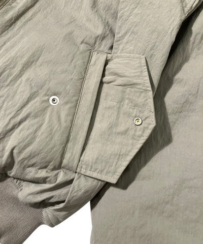 HIDDEN POCKET BLOUSON KHAKI GRAY-EGNARTS-APOC STORE