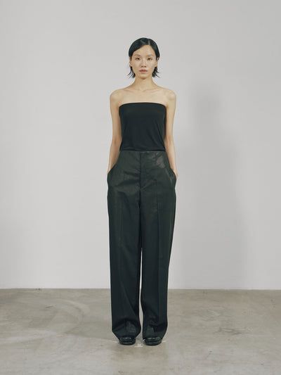 Black Skinny Tube Top-arc us arkus-APOC STORE