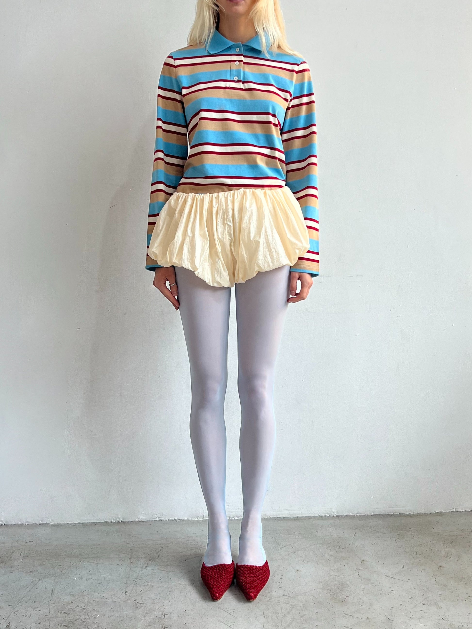 Balloony nylon shorts-Nastyamasha-APOC STORE