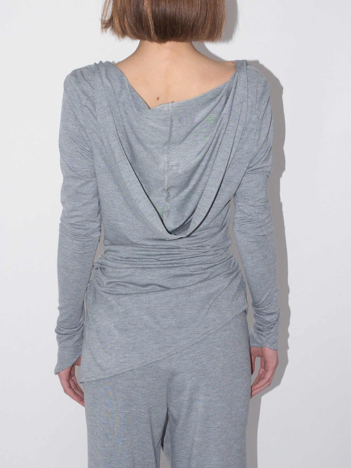 THE KNIGHT TOP light grey-Kenza Iatrides-APOC STORE