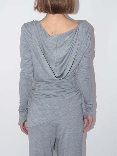 THE KNIGHT TOP light grey-Kenza Iatrides-APOC STORE