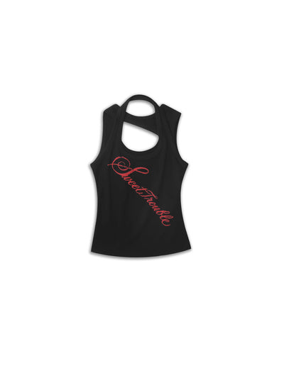 Victorian Script Deconstructed Tank-TRINITE Studio-APOC STORE