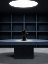 Stem Vase Black-Gast Studio-APOC STORE