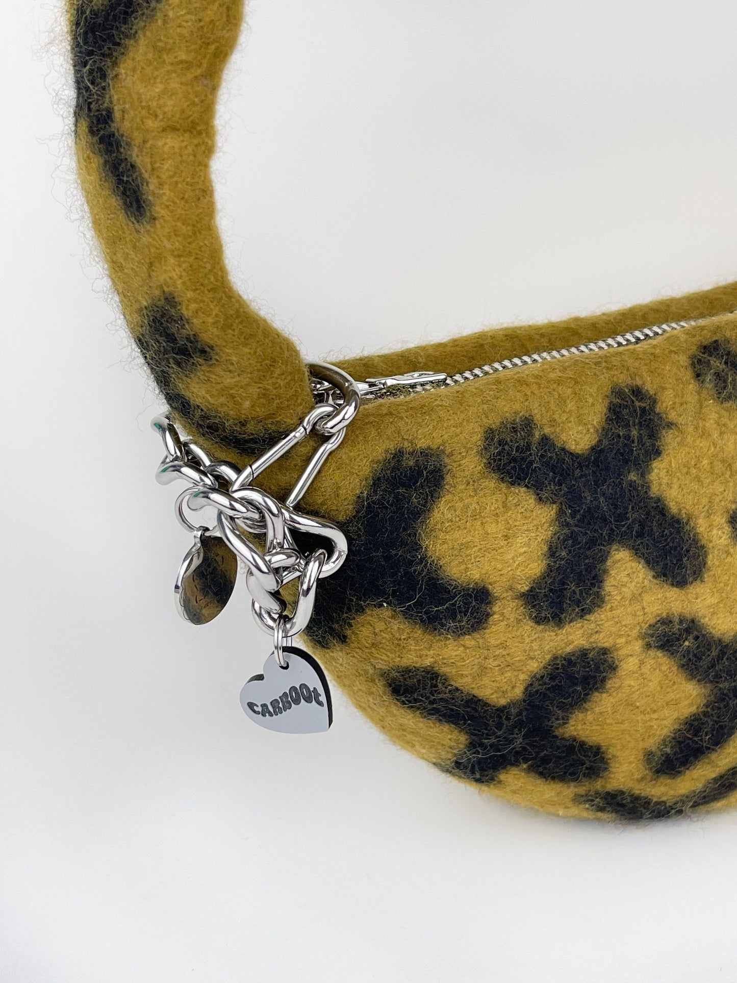 1 of 1 Crescent Kisses Bag - Khaki / Black-Carboot-APOC STORE