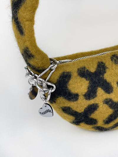 1 of 1 Crescent Kisses Bag - Khaki / Black-Carboot-APOC STORE