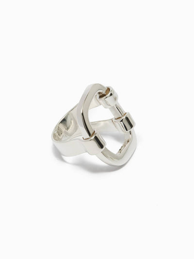 Hatch Ring Large-Zohra Rahman-APOC STORE