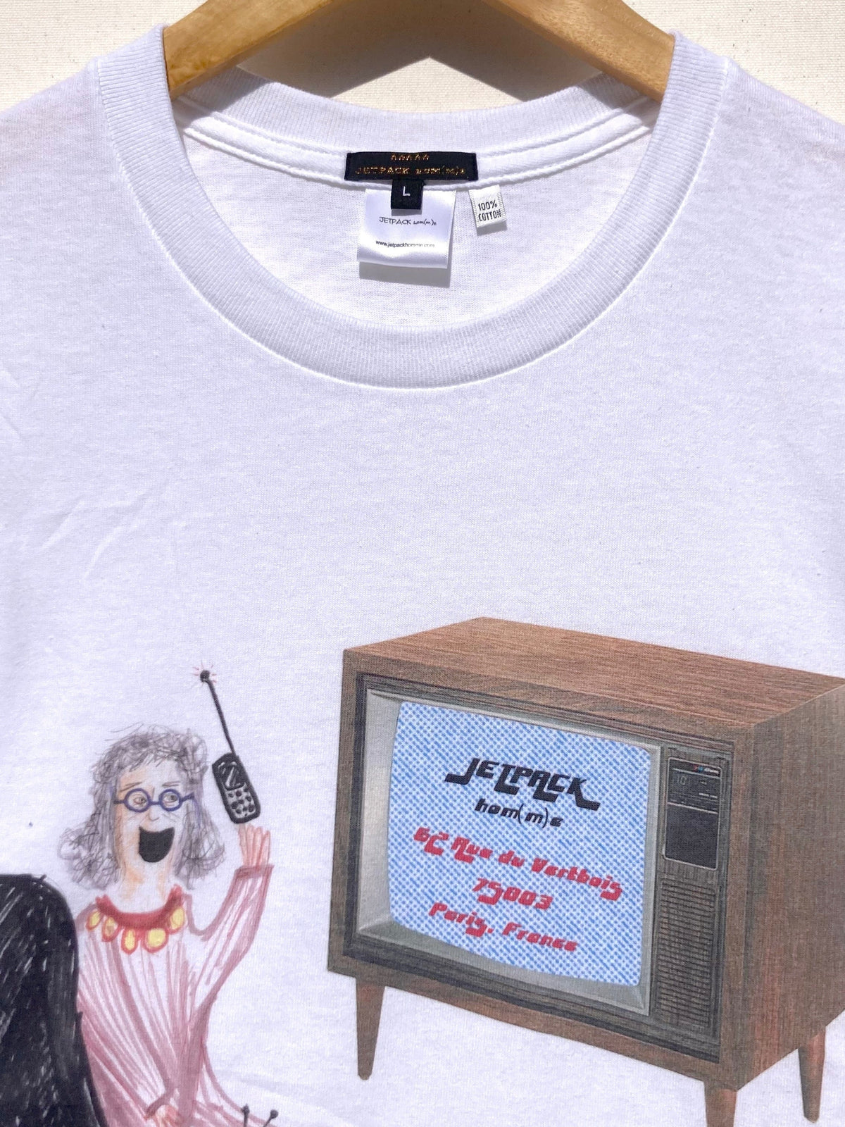 Grandma's Television TSHIRT-Jetpack Hom(m)e-APOC STORE