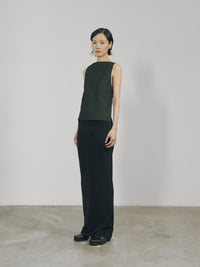 Black Skinny Maxi Skirt-arc us arkus-APOC STORE