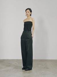 Black Skinny Tube Top-arc us arkus-APOC STORE