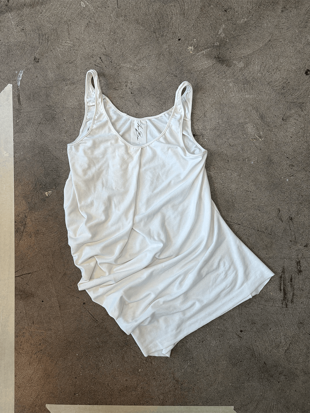 Draped Tank-Lucas Benjamin-APOC STORE
