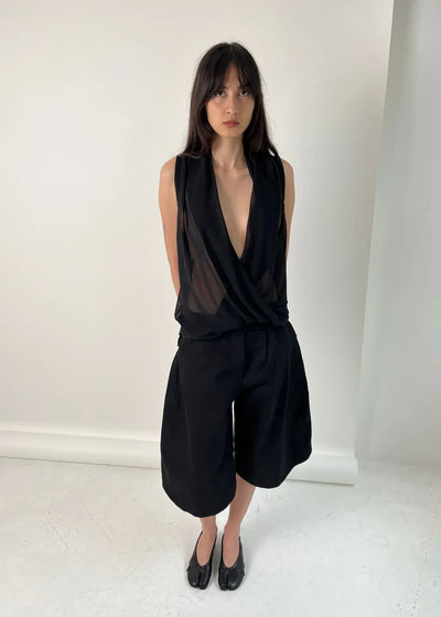 Samantha Cowl Neck Top-PAIDEN-APOC STORE
