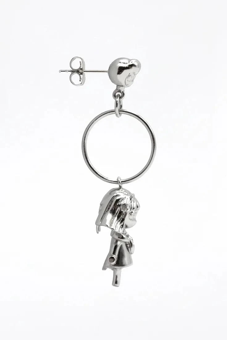 Lil Drop Hoop Earrings-Gabrielle Rosenstein-APOC STORE