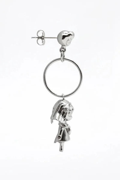 Lil Drop Hoop Earrings-Gabrielle Rosenstein-APOC STORE