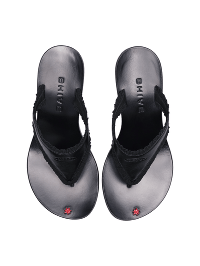 BIKINI SANDALS BLACK