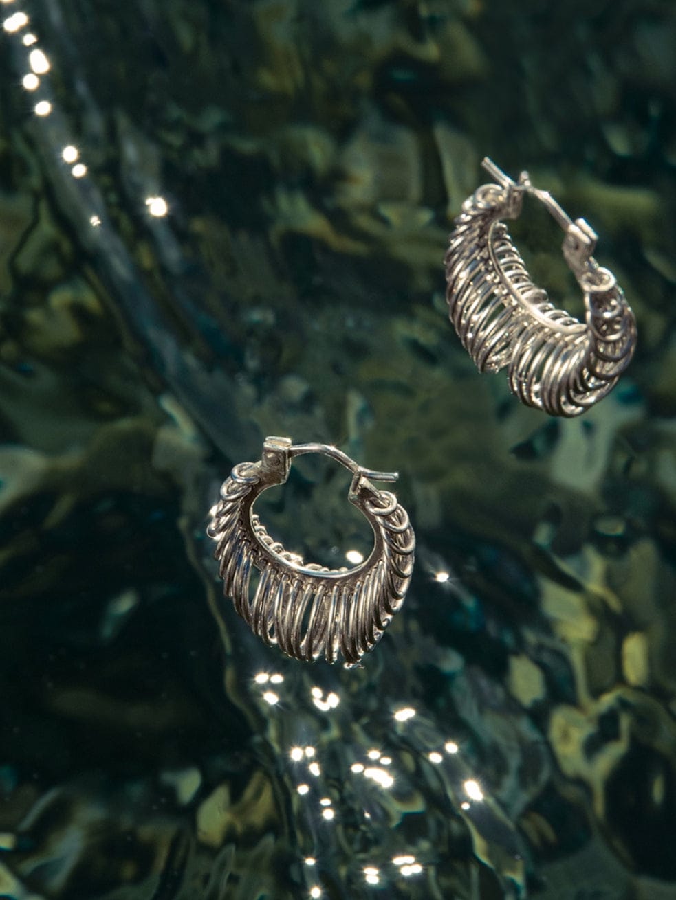 Sonar Hoops Large-Zohra Rahman-APOC STORE