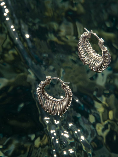 Sonar Hoops Large-Zohra Rahman-APOC STORE