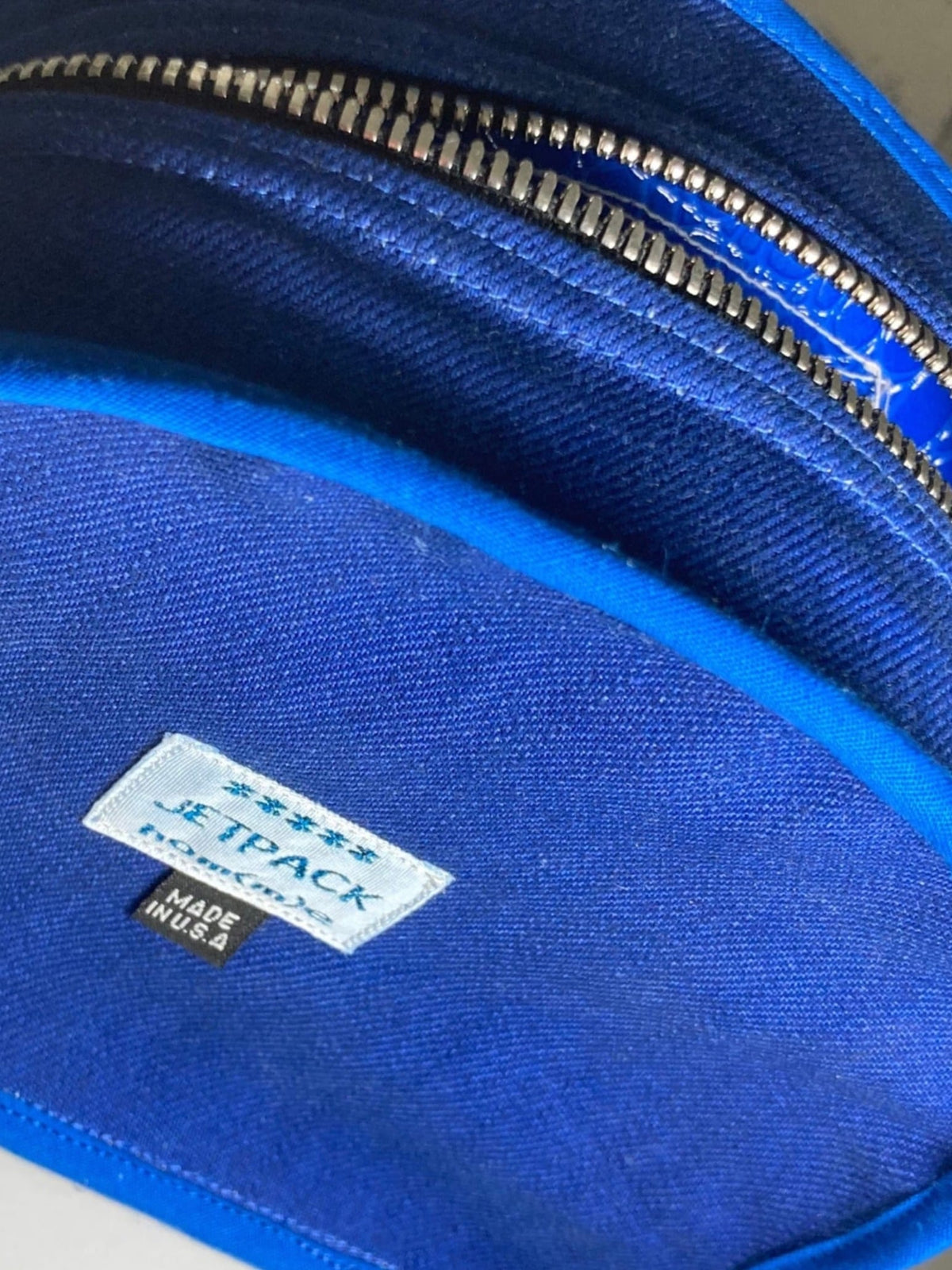 Embroidered Mini Bag Blue-Jetpack Hom(m)e-APOC STORE