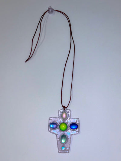 Color Changing Cross on Cord-Emma Pryde-APOC STORE