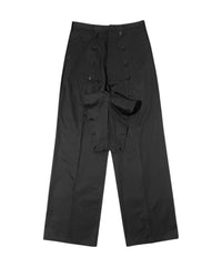 HIDDEN POCKET TROUSERS BLACK-EGNARTS-APOC STORE