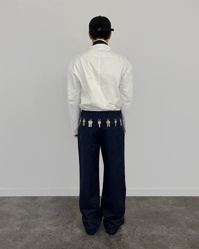 MULTI-RING PANTS NAVY-EGNARTS-APOC STORE