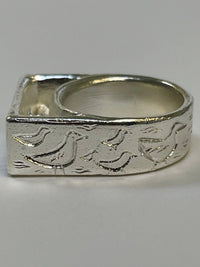 Birds and a comet ring-WILLA / HILFREICH-APOC STORE