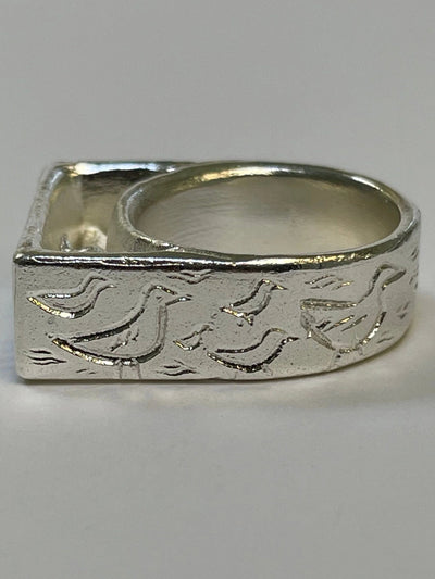 Birds and a comet ring-WILLA / HILFREICH-APOC STORE