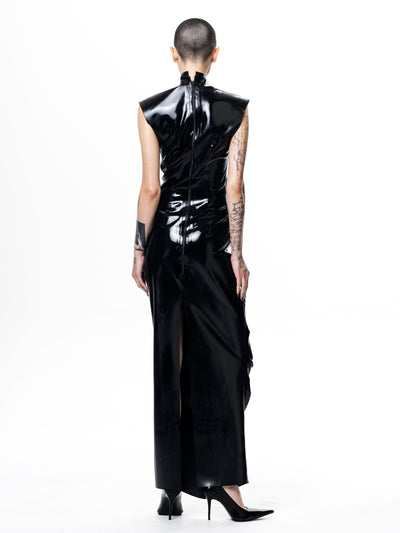 Black Shrimp Dress-harri-APOC STORE