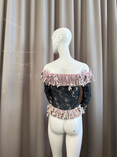 Chunky lace top-TATi-APOC STORE