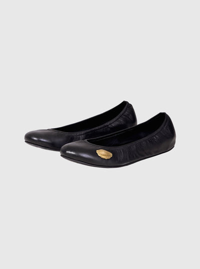 Ballerina Flats with Apricot Kernels-Nensi Avetisian-APOC STORE