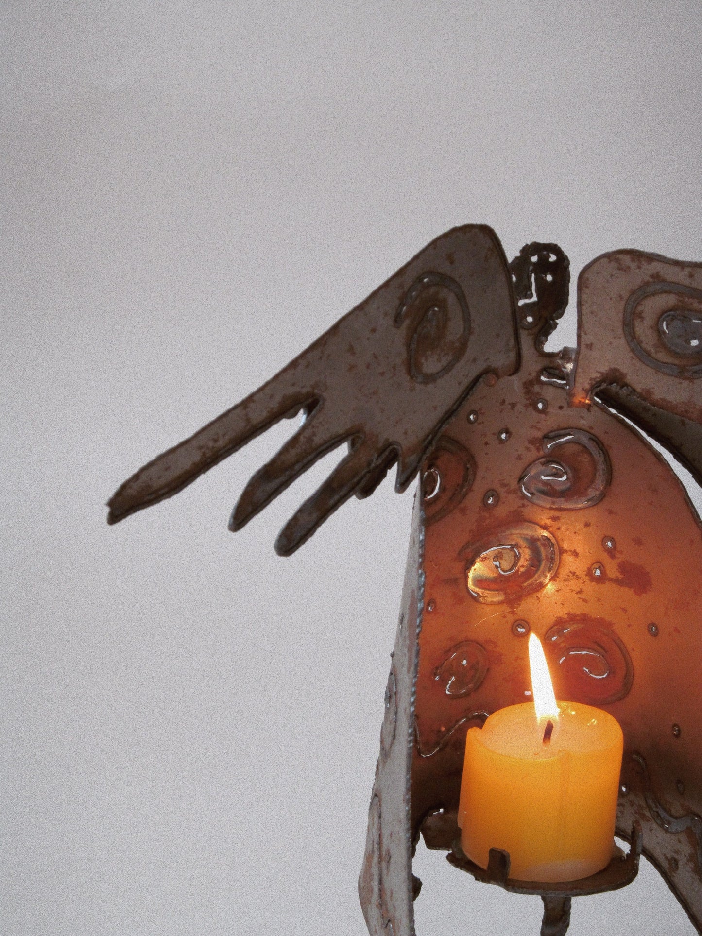 Steel Angel Candleholder-Myakin-APOC STORE