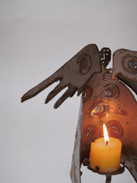 Steel Angel Candleholder-Myakin-APOC STORE