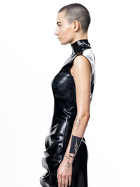 Black Shrimp Dress-harri-APOC STORE