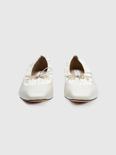 Kitten Heels White-Nensi Avetisian-APOC STORE