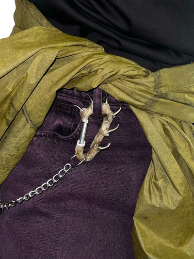 Carabiner keychain "Camo X"-CASPER DIY-APOC STORE