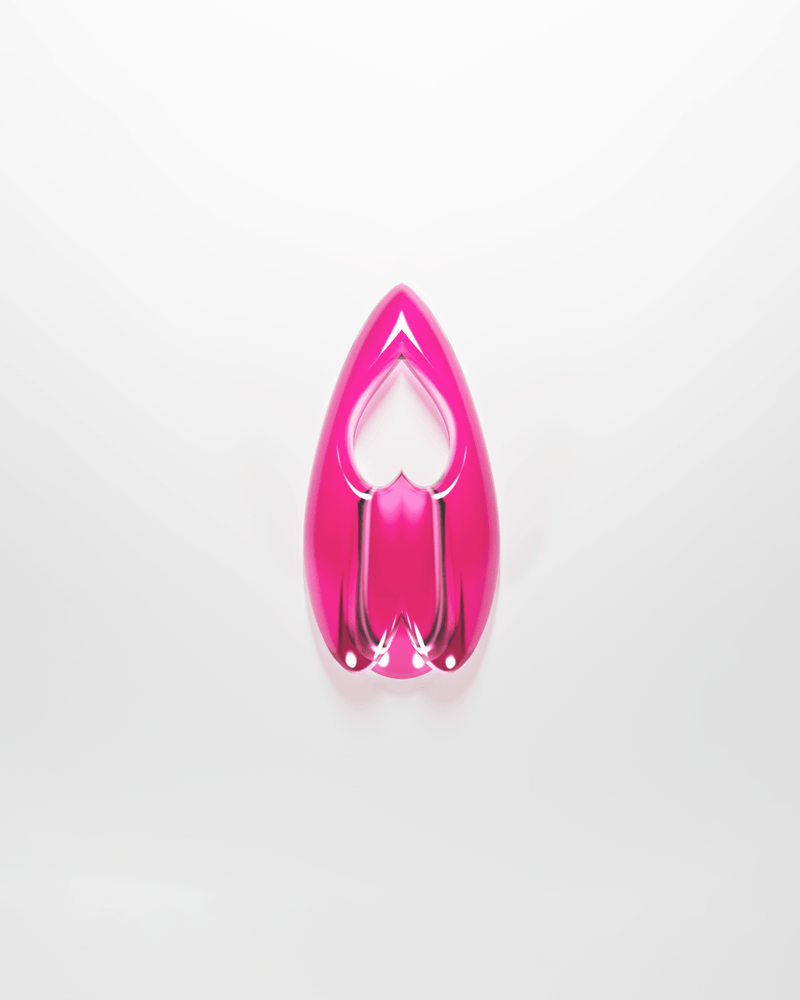 Love Nails Pink Set of 14-Texto Dallas-APOC STORE