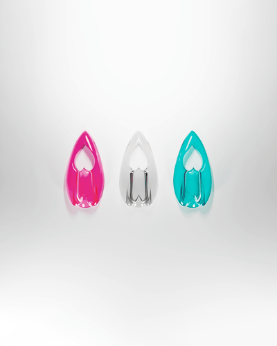 Love Nails Clear Set of 14-Texto Dallas-APOC STORE